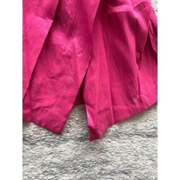 Betsey Johnson Inspired Retro Vintage Fun Rebel Glam Chic Pink One Shoulder Top - Picture 8 of 12